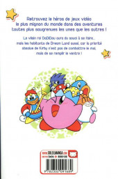 Verso de Les aventures de Kirby dans les Étoiles -3- Tome 3