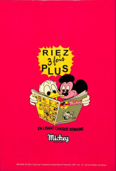 Verso de (Recueil) Mickey Magazine (1950-1959) -11- Album n°11 (du n°261 au n°286)