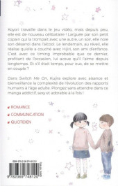 Verso de Switch Me On -1- Tome 1