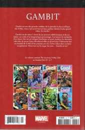 Verso de Marvel Comics : Le meilleur des Super-Héros - La collection (Hachette) -121- Gambit