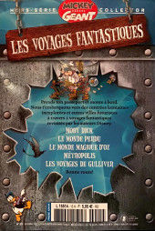 Verso de Mickey Parade Géant Hors-série / collector -15HS15- Les voyages fantastiques