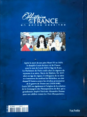 Verso de Histoire de France en bande dessinée -25- Louis XIII les mousquetaires et la guerre de Trente ans 1610-1643