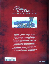 Verso de Histoire de France en bande dessinée -33- La Terreur de la 1er République à Robespierre 1792-1794