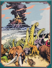 Verso de Xenozic Tales (1989) -INT- Cadillacs and Dinosaurs