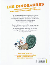 Verso de Les dinosaures en manga - Les Dinosaures en manga