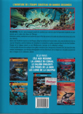 Verso de L'aventure de l'équipe Cousteau en bandes dessinées -6a1989- Le Mystère de l'Atlantide 1 - Le Trésor de Pergame