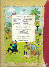 Verso de Tintin (Historique) -15B34- Au pays de l'or noir