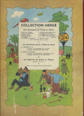 Verso de Tintin (Historique) -17B11- On a marché sur la lune