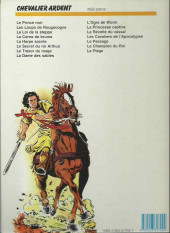 Verso de Chevalier Ardent -1b1985- Le prince noir