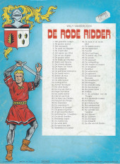Verso de Rode Ridder (De) -29- De Zwaneburcht
