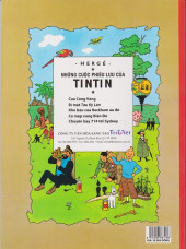 Verso de Tintin (en langues étrangères) -19Vietnamien- Ca map vung bien do