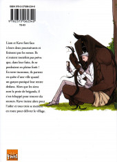 Verso de Le monstre & la Bête -2- Tome 2