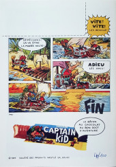 Verso de Captain Kid (Les aventures du) -1- Les aventures du Captain Kid