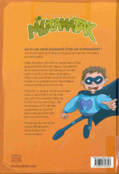 Verso de Les mutamatak -1- Les superhéros