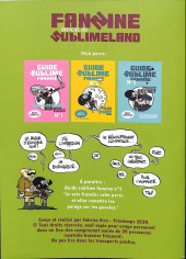 Verso de Guide Sublime -4HS- Guide sublime fanzine 4