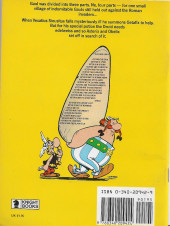 Verso de Astérix (en anglais) -26- Asterix in Switzerland