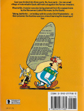 Verso de Astérix (en anglais) -9a1985- Asterix and the Normans