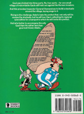 Verso de Astérix (en anglais) -c- Asterix and the Banquet