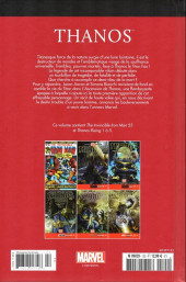 Verso de Marvel Comics : Le meilleur des Super-Héros - La collection (Hachette) -122- Thanos