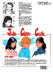 Verso de Julie, Claire, Cécile -2- Hé! t'as vu celui-là!