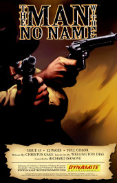 Verso de The man with No Name (2008) -2- Issue # 2