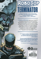 Verso de RoboCop versus The Terminator