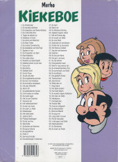 Verso de Kiekeboe / De Kiekeboes -88- De Hoed van Robin