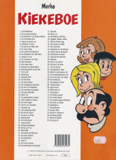Verso de Kiekeboe / De Kiekeboes -35- Kiekeboeket