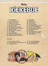 Verso de Kiekeboe / De Kiekeboes -30- Het Lot van Charlotte