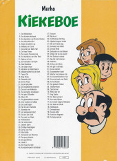 Verso de Kiekeboe / De Kiekeboes -15a1999- Mysterie op Spell-Deprik