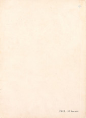 Verso de (AUT) Hergé - Fables de Robert de Vroylande