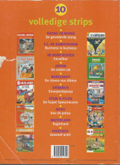 Verso de Maxi Stripboek / Mega Stripboek - 2002 Mega Stripboek