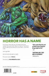 Verso de The immortal Hulk (2018) -OMNI01- The Immortal Hulk Omnibus