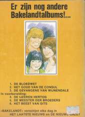 Verso de Bakelandt (en néerlandais) -3- De gevangene van Wijnedale