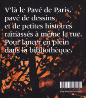 Verso de Le pavé de Paris -c2020- Le Pavé de Paris
