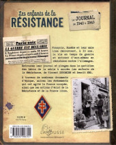 Verso de Les enfants de la Résistance -HS- Le journal de 1940 à 1943