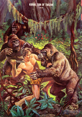 Verso de Korak, Son of Tarzan (1964) -1- Issue # 1