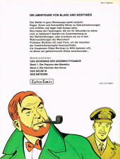 Verso de Blake und Mortimer (Die Abenteuer von) -4- SOS Meteore