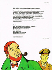 Verso de Blake und Mortimer (Die Abenteuer von) -6- Die teuflische Falle