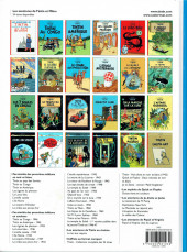 Verso de Tintin (Historique) -4d2013- Les cigares du pharaon