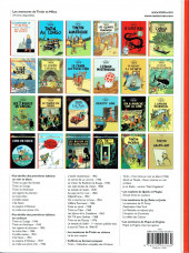 Verso de Tintin (Historique) -7d2010- L'île noire