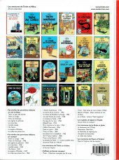 Verso de Tintin (Historique) -9d2013- Le crabe aux pinces d'or
