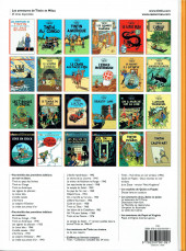 Verso de Tintin (Historique) -10D3- L'étoile mystérieuse