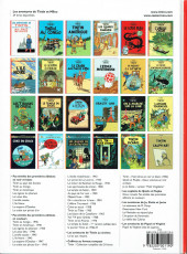 Verso de Tintin (Historique) -20D8- Tintin au Tibet