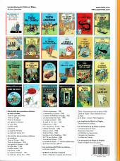 Verso de Tintin (Historique) -21D6- Les bijoux de la Castafiore