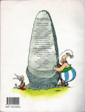 Verso de Asterix de Galliër -14a1999- Astérix en de Olympische spelen