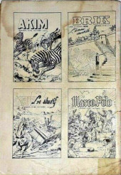 Verso de Ivanhoé (1re Série - Aventures et Voyages) -51- Le meneur de loups