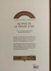 Verso de Au pays de la prison d'or - Au pays de la prison d'or. Une légende maya.