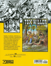 Verso de Tex Willer (Sergio Bonelli Editore) -19- Fuga sul mare
