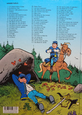 Verso de Les tuniques Bleues -20c2018- Black Face